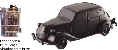 Toyoda Model AA Pull-back Toy Car