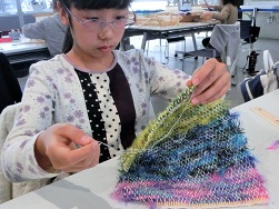 手織り7
