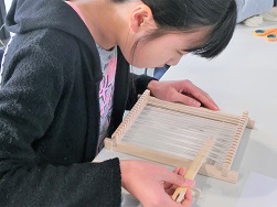 手織り2